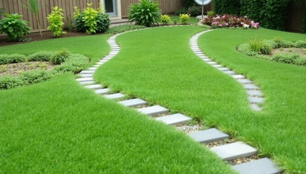 Садовый бордюр для грядок и дорожек: как выбрать и установить - иллюстрация