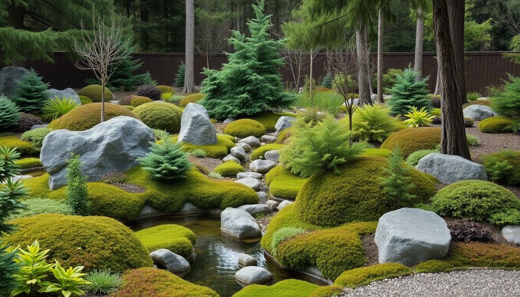 Стили ландшафтного дизайна: от английского до японского - иллюстрация