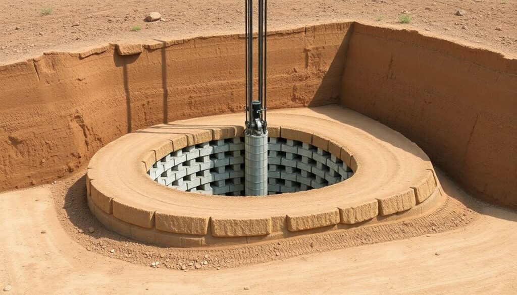 Буронабивной фундамент с ростверком: технология устройства - иллюстрация