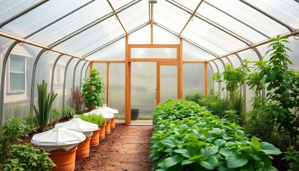 Как сделать теплицу из поликарбоната своими руками: чертежи и инструкция - иллюстрация