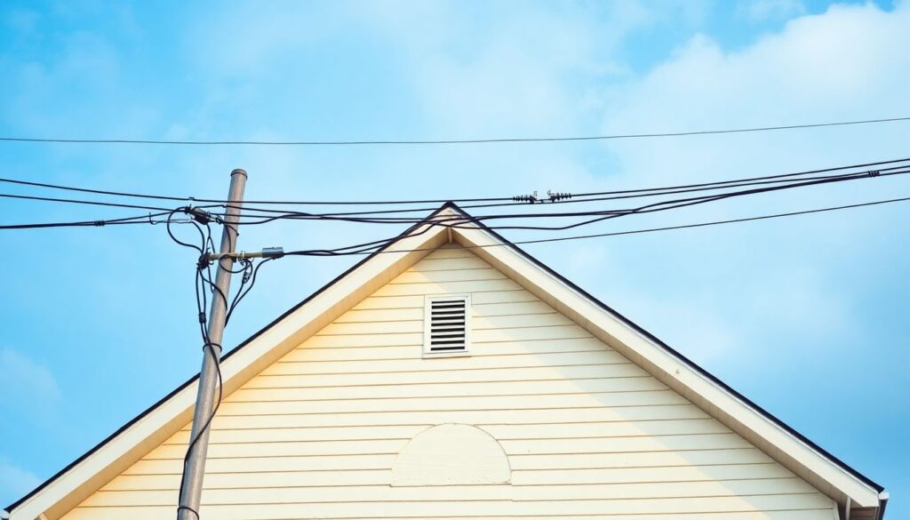 Защита дома от молнии: как сделать молниеотвод и заземление - иллюстрация