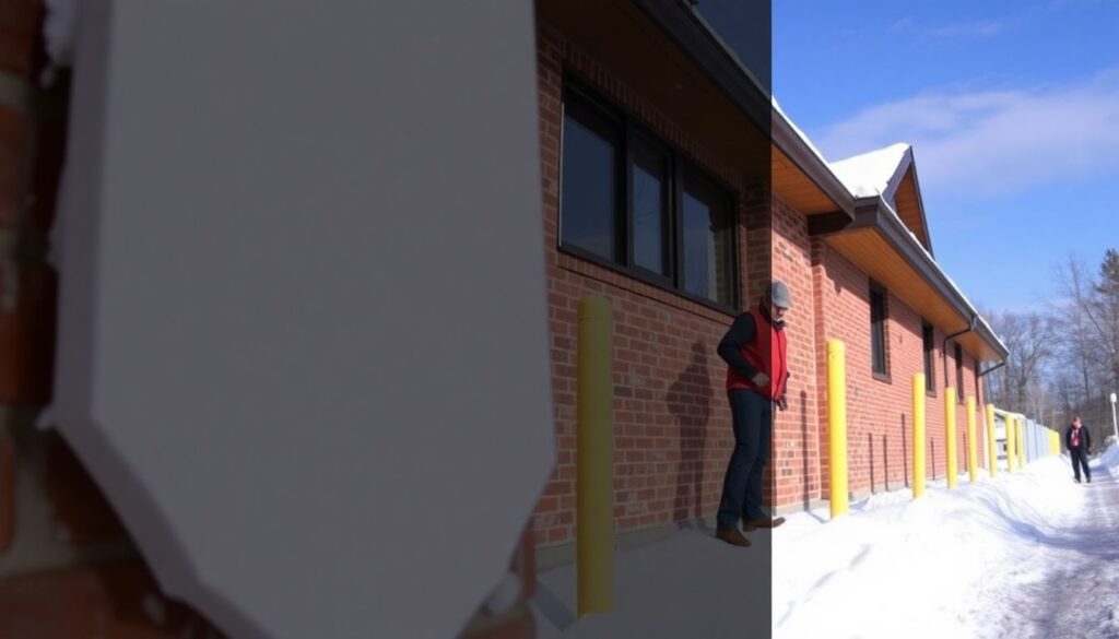 Монтаж снегозадержателей на крышу: зачем нужны и как правильно ставить - иллюстрация