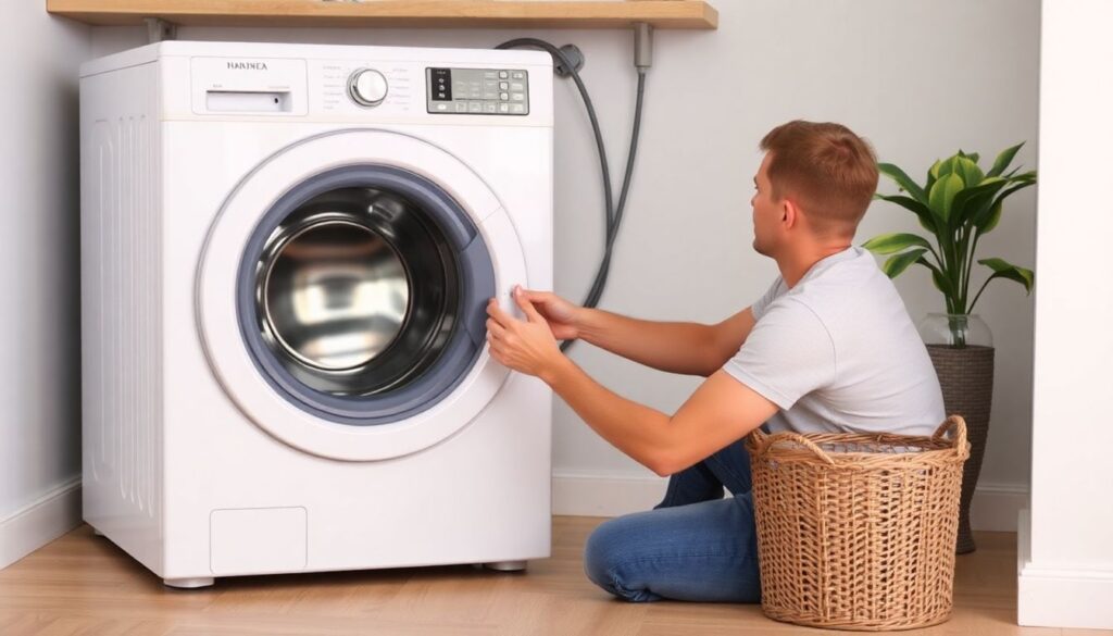 Самостоятельная установка стиральной машины: от распаковки до тестового запуска - иллюстрация