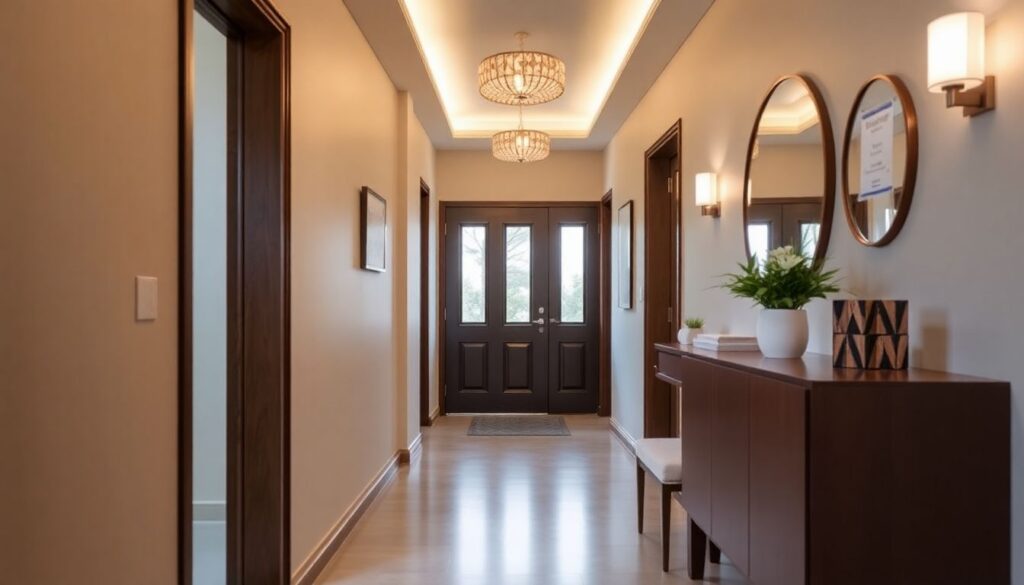 Дизайн узкой и длинной прихожей: как расширить пространство - иллюстрация