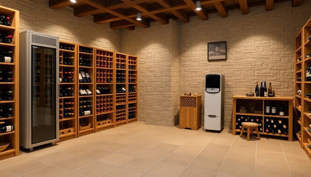 Обустройство винного погреба в подвале частного дома - иллюстрация