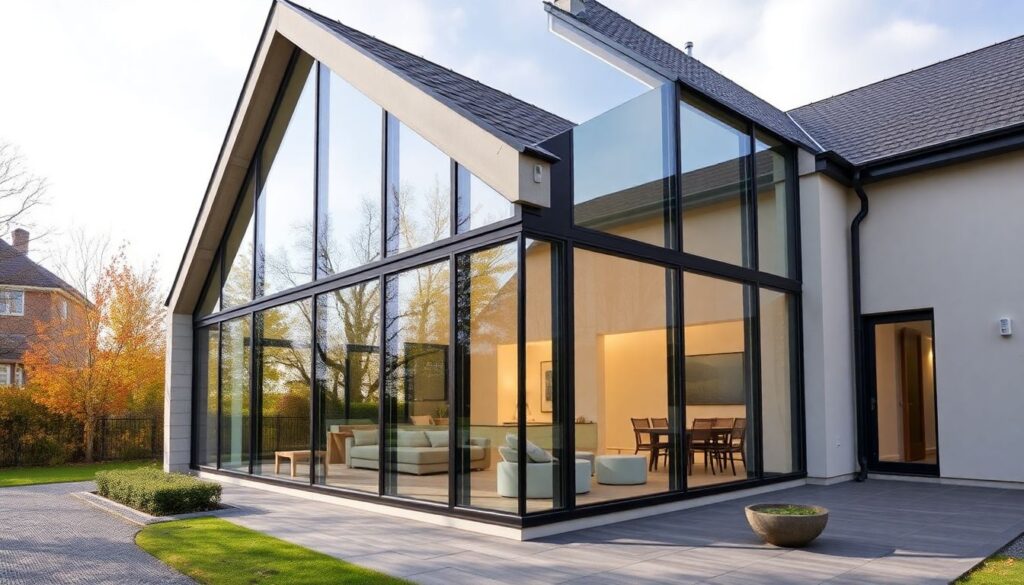 Проекты домов с панорамным остеклением: плюсы и минусы - иллюстрация