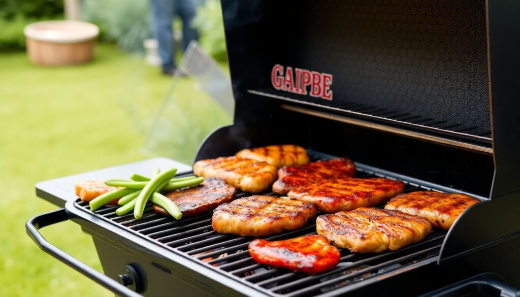 Обзор грилей и барбекю для дачи: газовые, угольные, электрические - иллюстрация