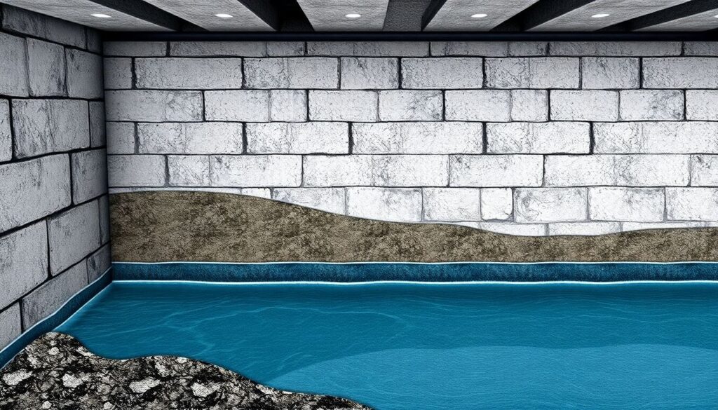 Гидроизоляция подвала изнутри от грунтовых вод: эффективные способы - иллюстрация