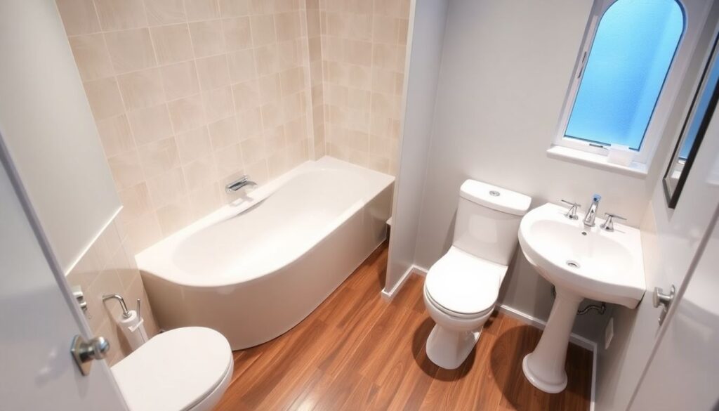 Дизайн совмещенного санузла: идеи планировки и фото - иллюстрация