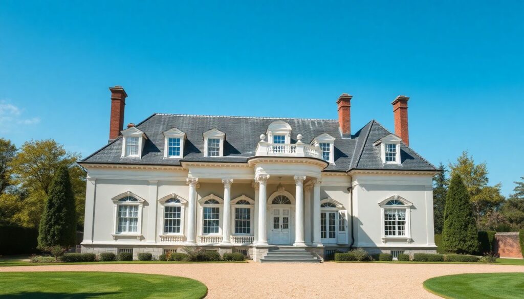 Архитектурные стили частных домов: от классики до барнхауса - иллюстрация