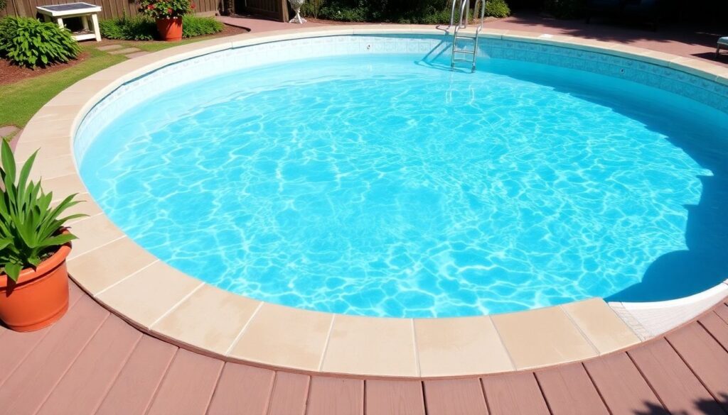 Как ухаживать за каркасным бассейном на даче - иллюстрация