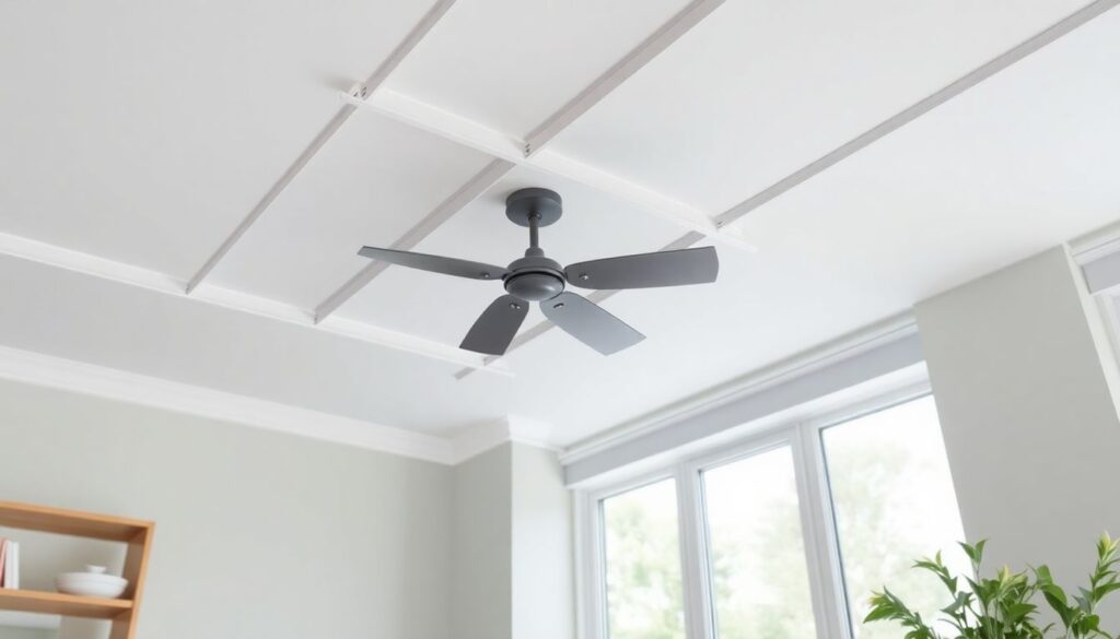 Монтаж двухуровневого потолка из гипсокартона с подсветкой - иллюстрация