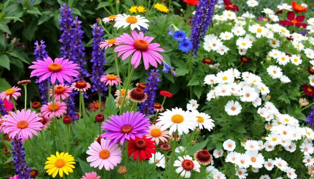 Клумбы и цветники непрерывного цветения: схемы и подбор растений - иллюстрация