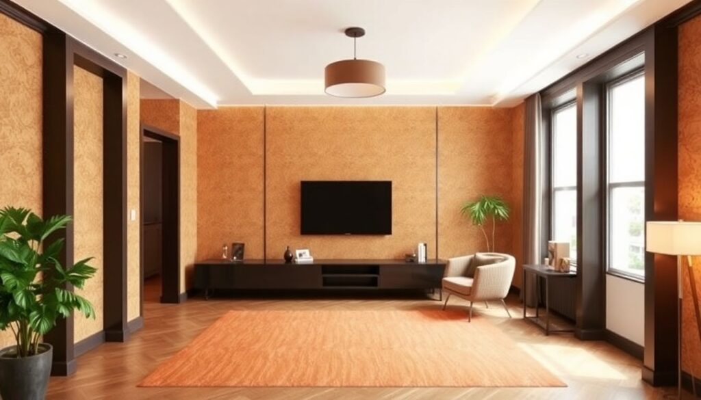 Отделка стен пробковыми панелями: плюсы и минусы - иллюстрация