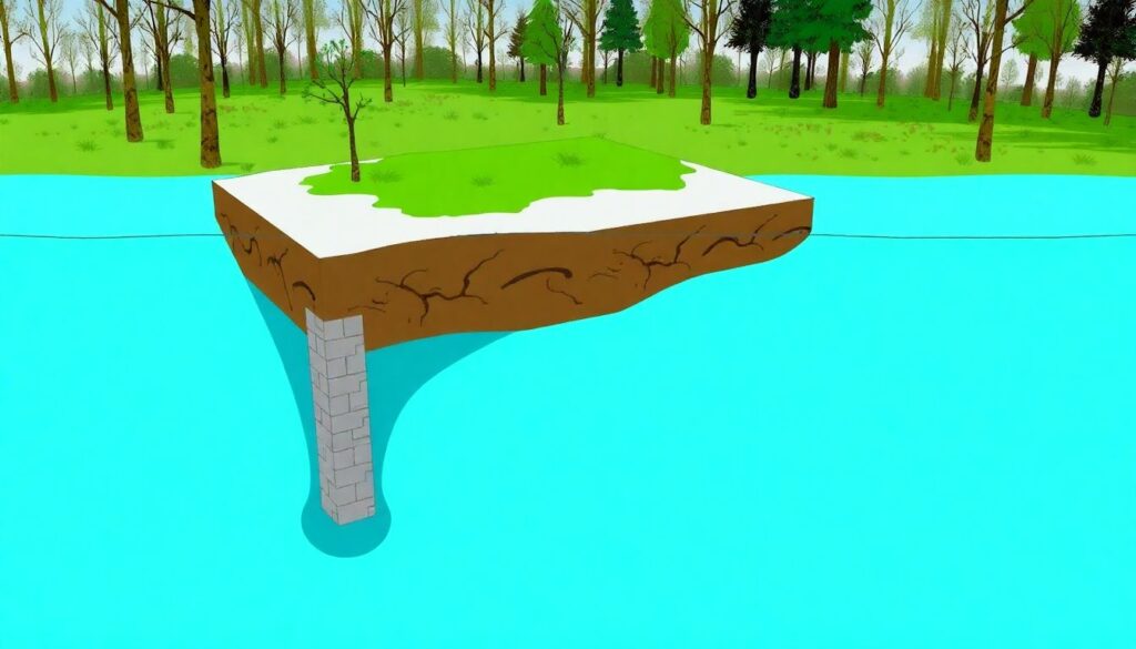Фундамент для дома на болотистом грунте: какой выбрать - иллюстрация