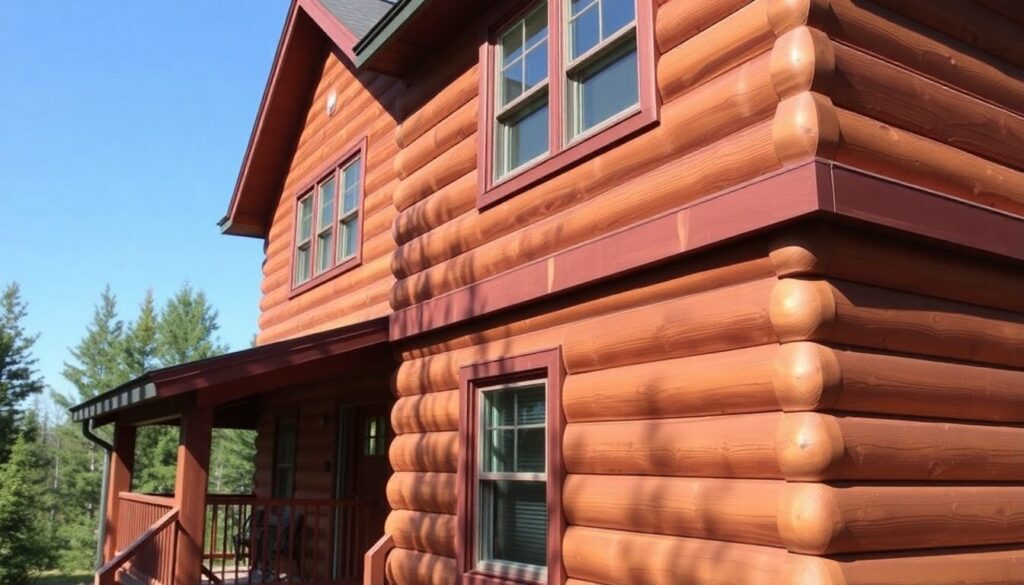 Монтаж сайдинга под бревно (блок-хаус) своими руками - иллюстрация