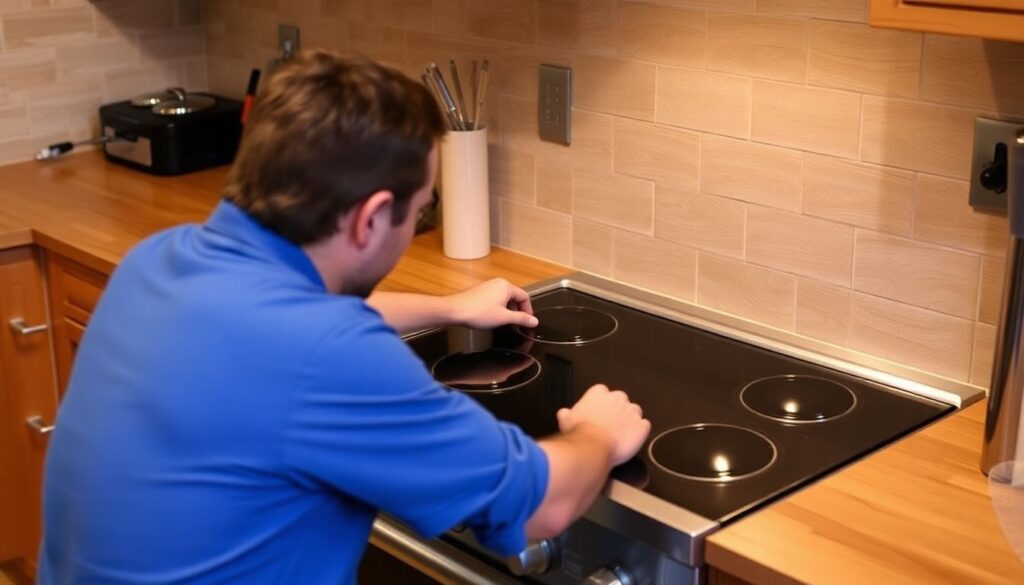 Установка и подключение варочной панели и духового шкафа - иллюстрация