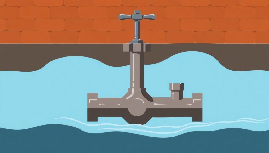 Установка обратного клапана на канализацию: зачем он нужен - иллюстрация