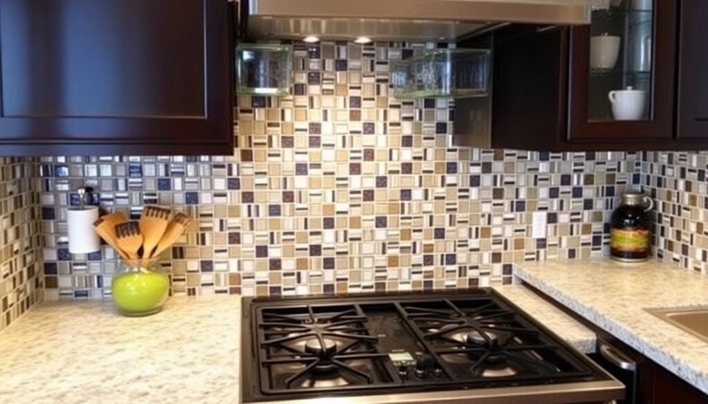 Обзор материалов для кухонного фартука: от плитки до стекла - иллюстрация