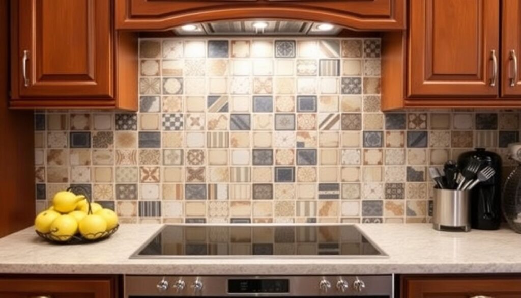 Обзор материалов для кухонного фартука: от плитки до стекла - иллюстрация