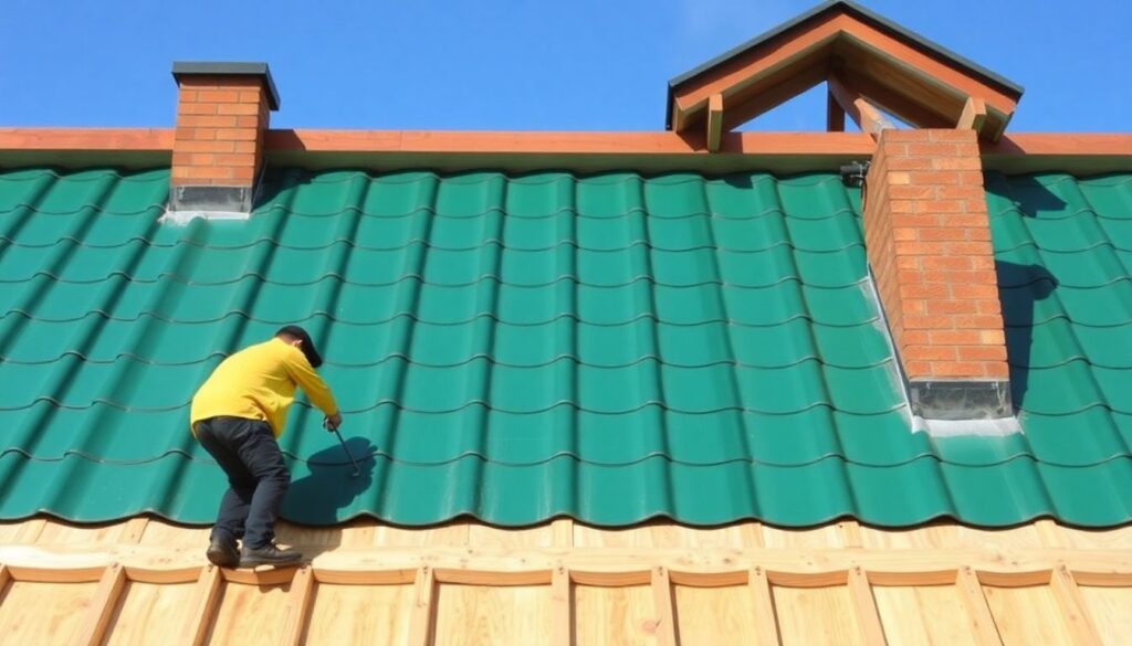 Устройство кровли из ондулина: инструкция по монтажу - иллюстрация