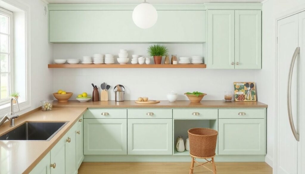 Дизайн кухни без верхних шкафов: плюсы, минусы и фото-идеи - иллюстрация