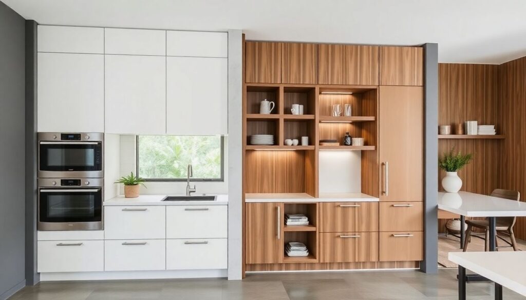 Дизайн кухни без верхних шкафов: плюсы, минусы и фото-идеи - иллюстрация