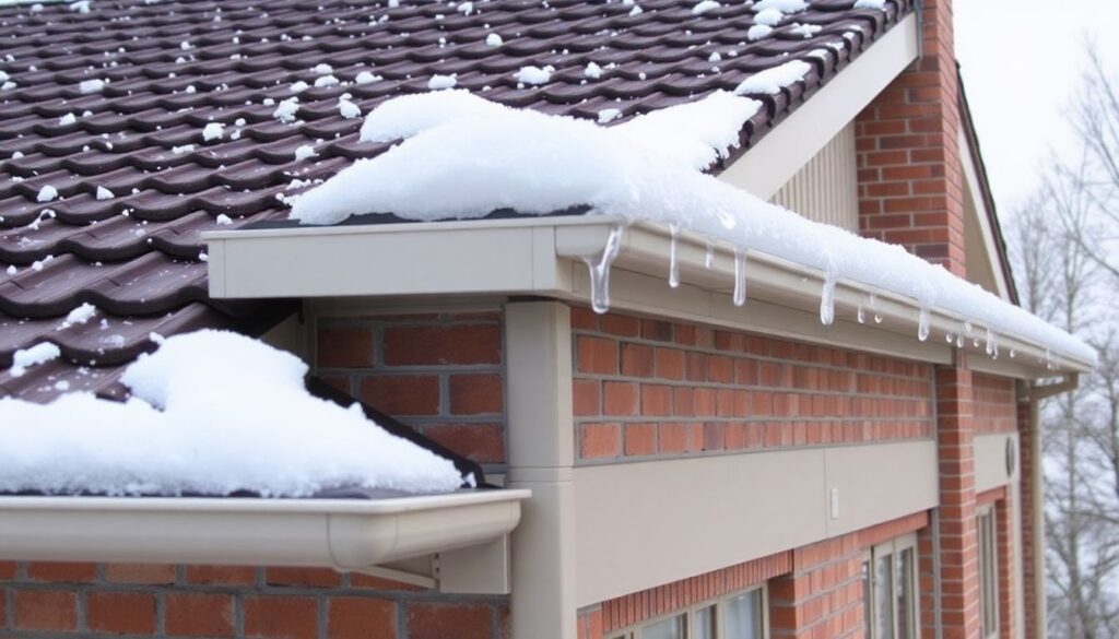 Обзор систем антиобледенения для крыш и водостоков - иллюстрация