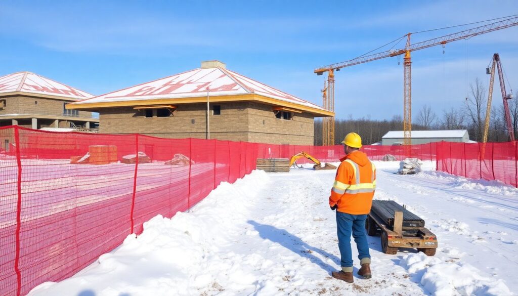 Как законсервировать стройку на зиму, чтобы весной не было проблем - иллюстрация