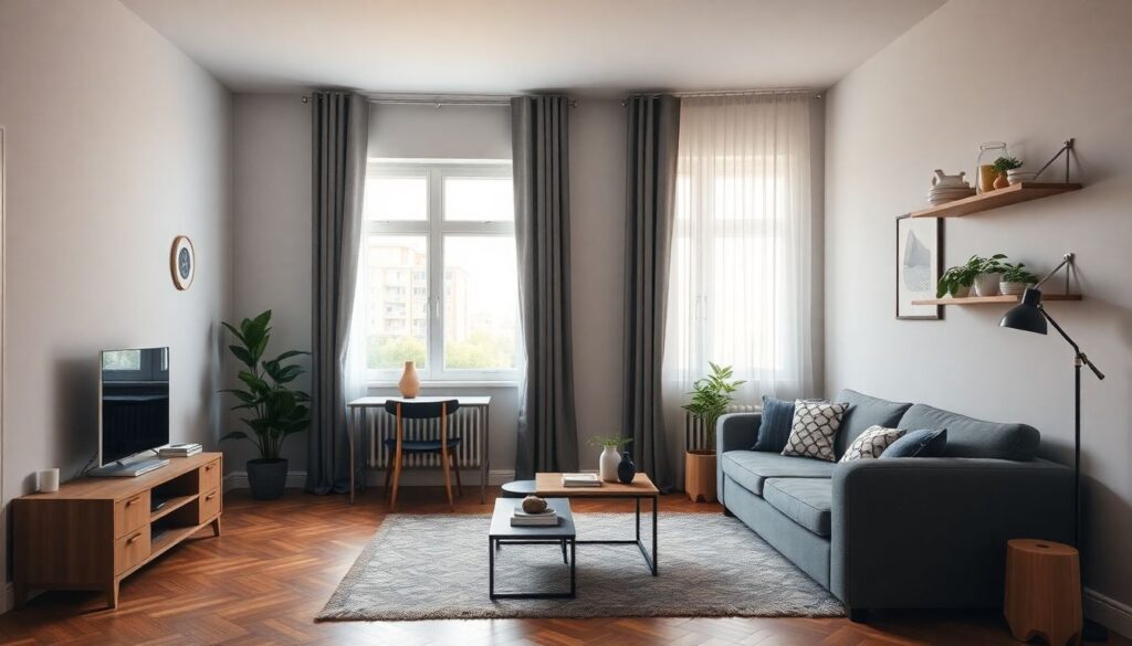 Дизайн-проект однокомнатной квартиры: как все уместить - иллюстрация