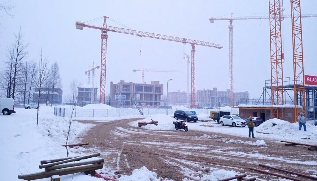 Как законсервировать стройку на зиму, чтобы весной не было проблем - иллюстрация