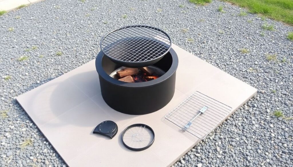 Обзор уличных каминов и костровых чаш для дачи - иллюстрация