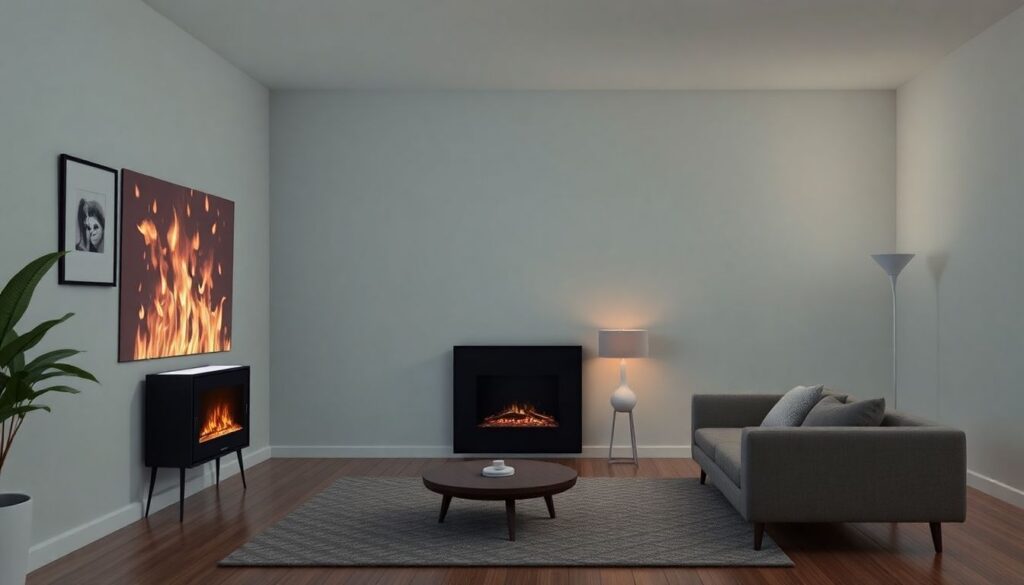 Обзор электрокаминов с эффектом живого огня - иллюстрация