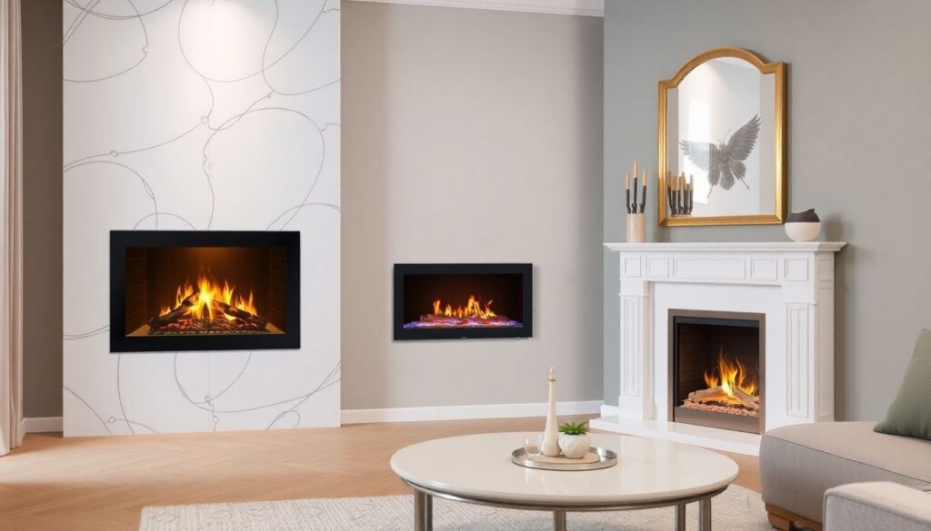 Обзор электрокаминов с эффектом живого огня - иллюстрация