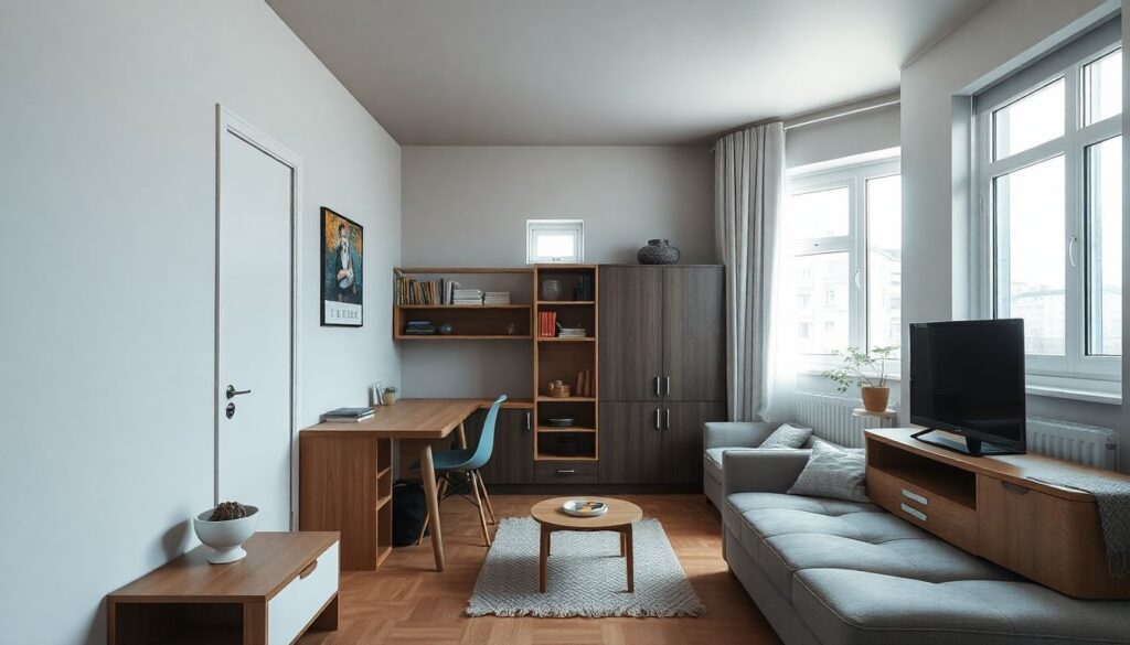 Дизайн маленькой кухни в хрущевке: идеи перепланировки - иллюстрация