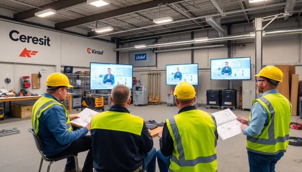 Ремонт стяжки пола: как устранить трещины и выбоины - иллюстрация