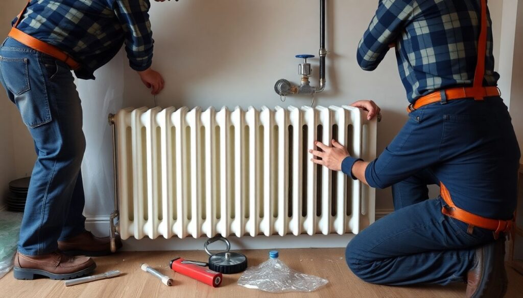 Замена радиаторов отопления в квартире: правила и этапы - иллюстрация