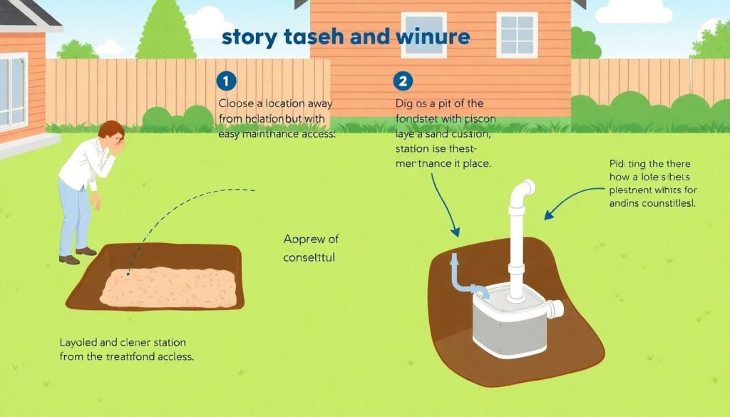 Как выбрать и установить септик без откачки (станцию биоочистки) - иллюстрация