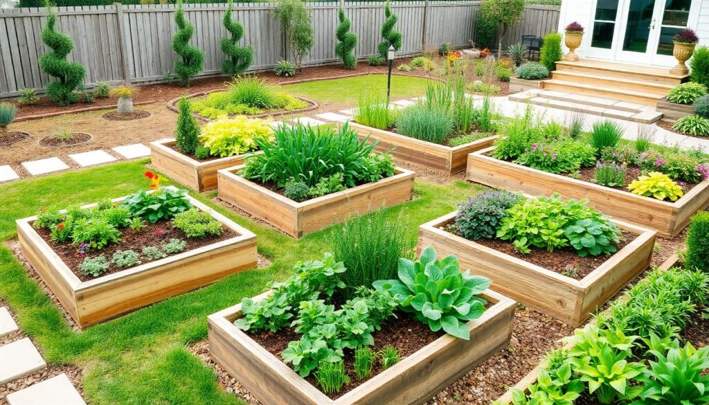 Декоративный огород: как сделать грядки красивыми - иллюстрация