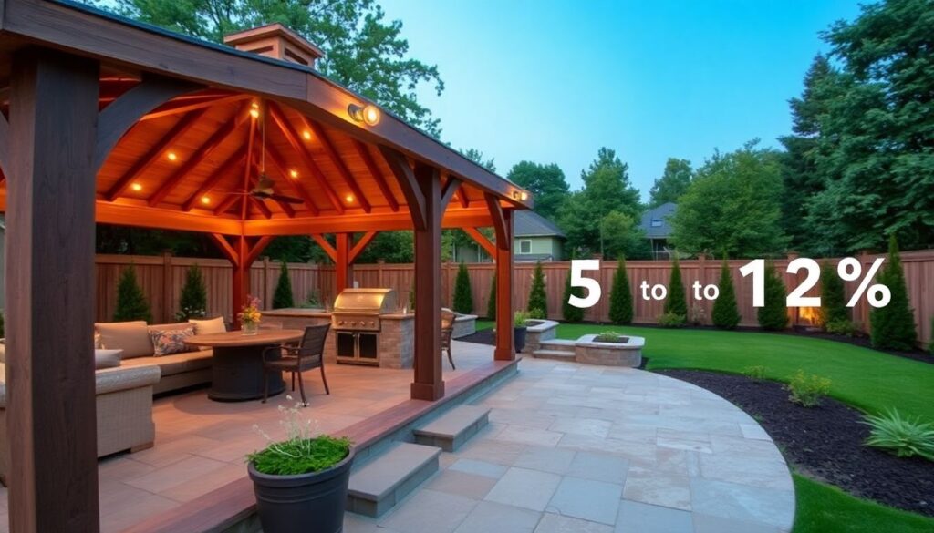 Строительство беседки с мангалом и барбекю: проекты и фото - иллюстрация