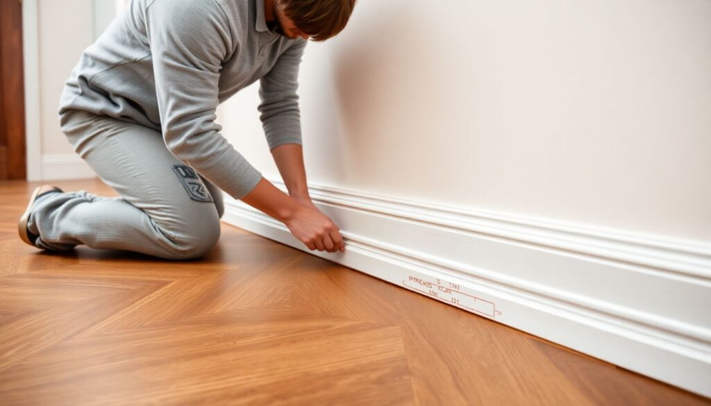 Виды и монтаж плинтусов: напольные (скрытые, дюрополимер) и потолочные - иллюстрация