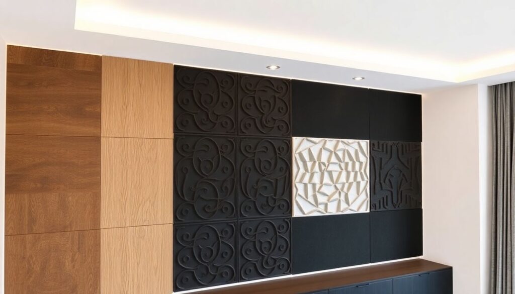 Идеи для оформления стены с телевизором в гостиной - иллюстрация