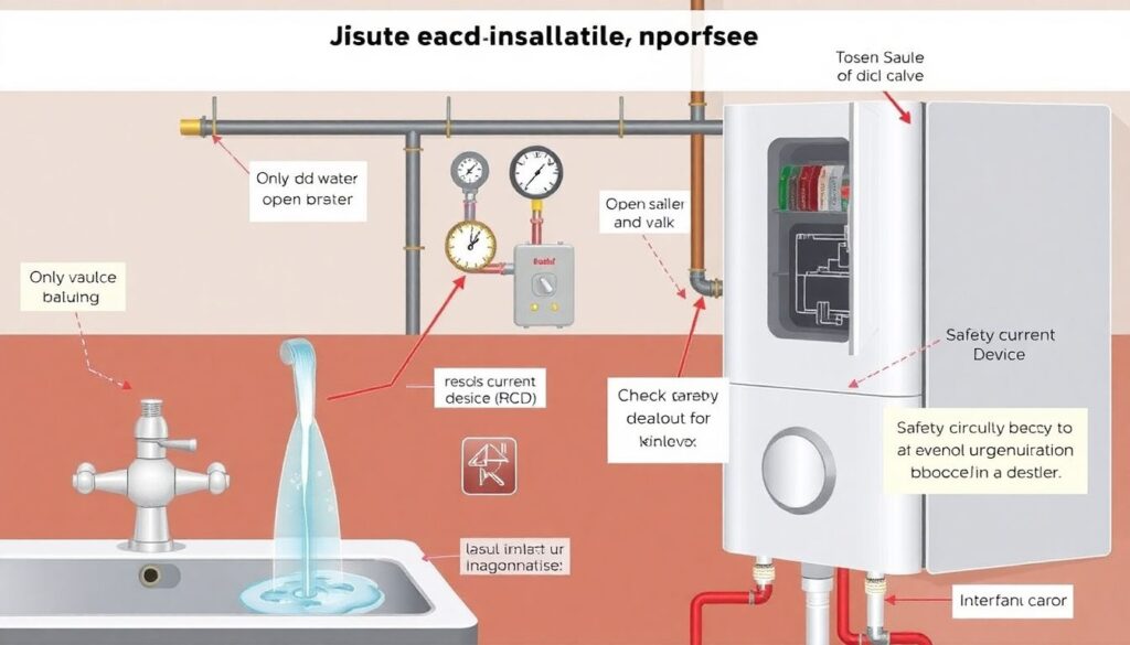 Установка и подключение водонагревателя накопительного типа (бойлера) - иллюстрация