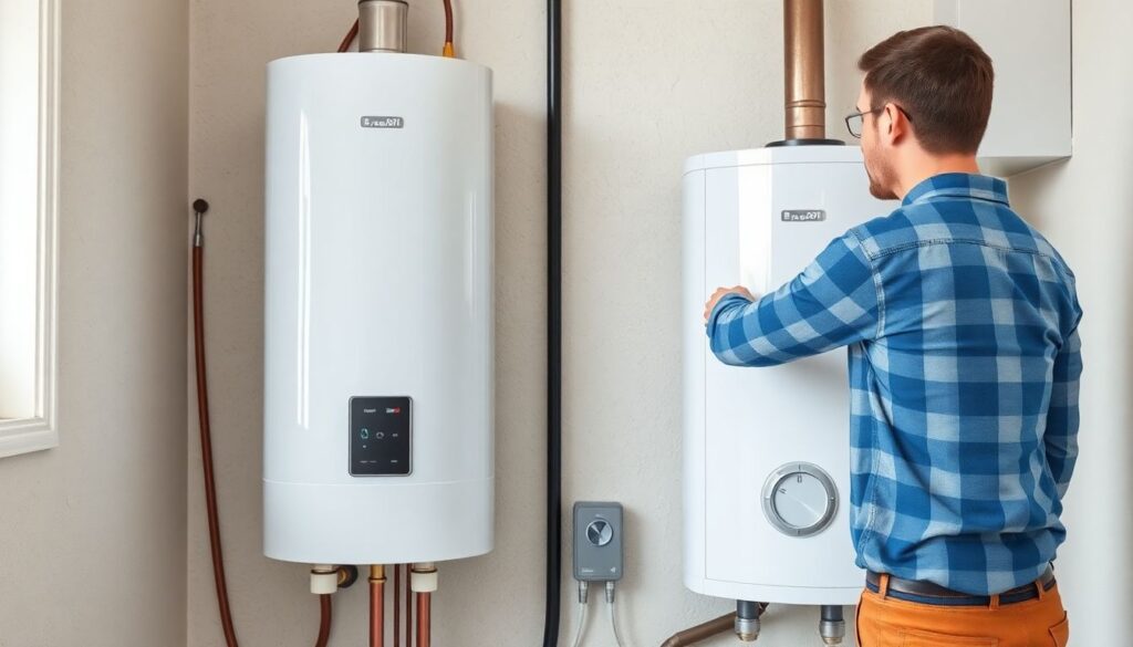 Установка и подключение водонагревателя накопительного типа (бойлера) - иллюстрация