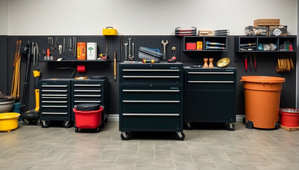 Обустройство мастерской в гараже: идеи хранения инструментов - иллюстрация