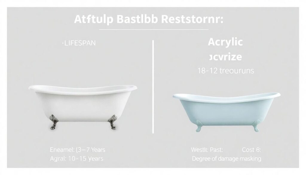 Реставрация чугунной ванны: эмалировка или наливной акрил — что лучше - иллюстрация