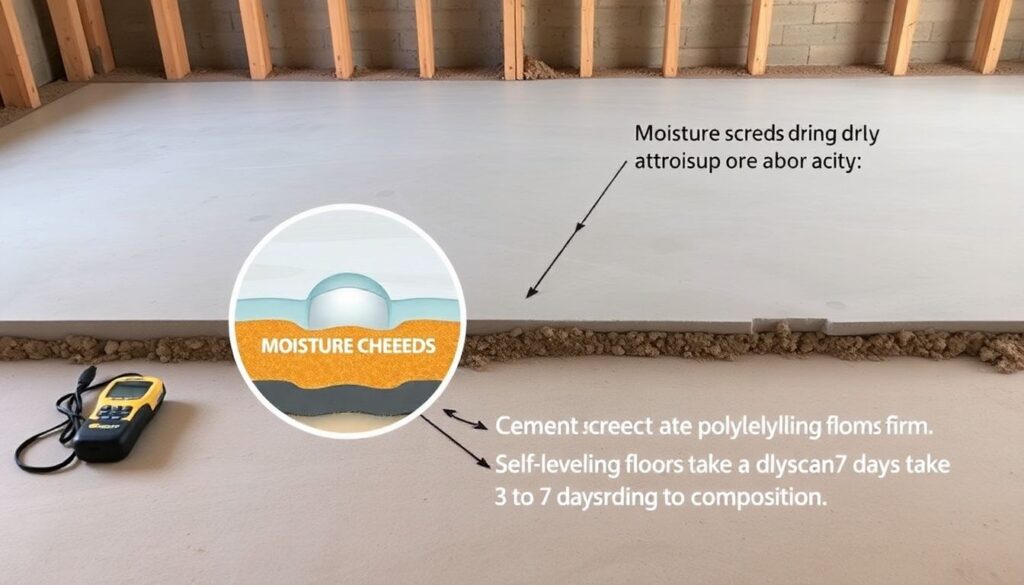 Как сделать идеально ровный пол под ламинат или плитку - иллюстрация