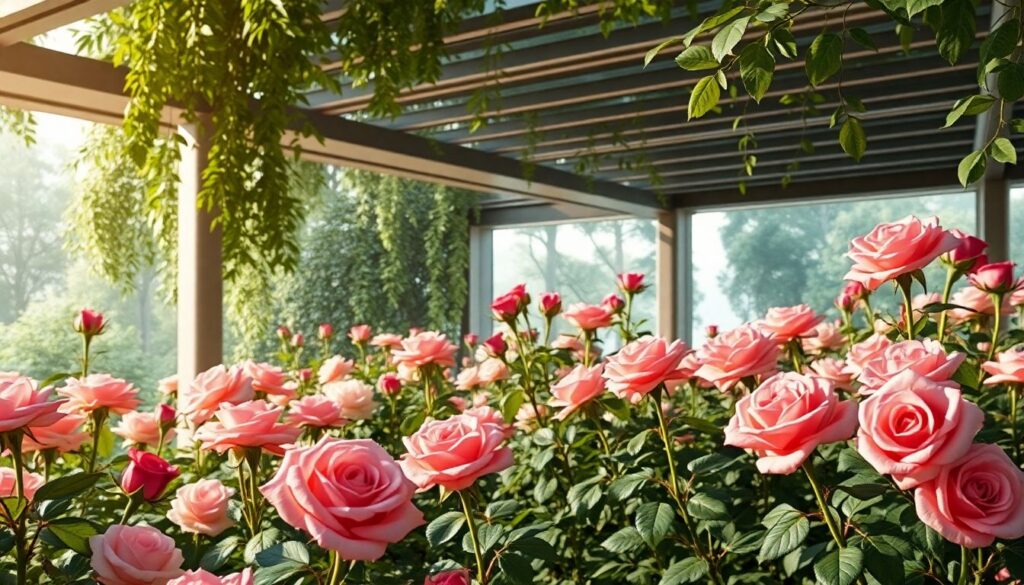 Розы в ландшафтном дизайне: как создать красивый розарий - иллюстрация