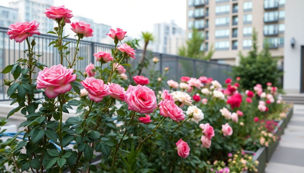 Розы в ландшафтном дизайне: как создать красивый розарий - иллюстрация