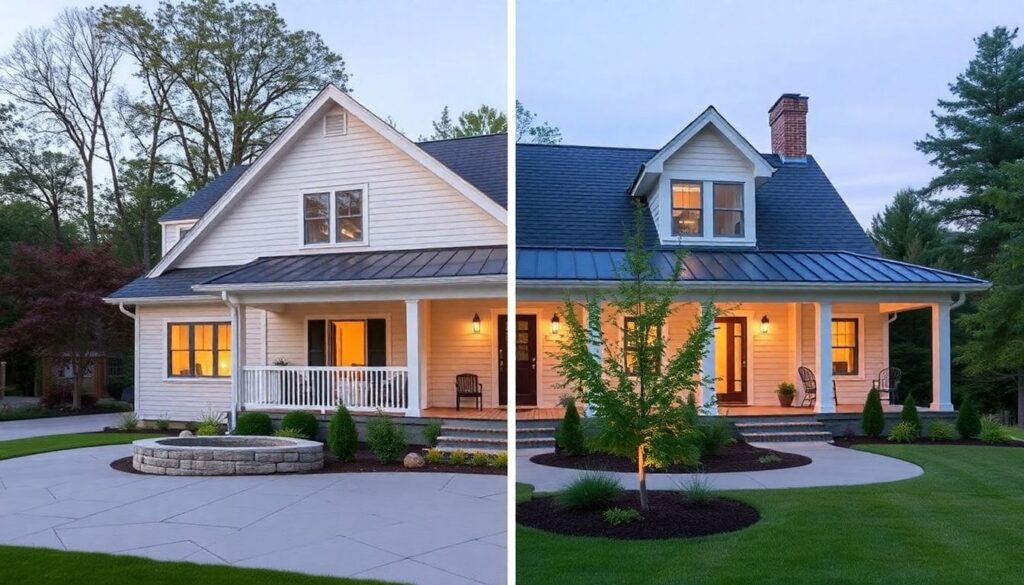 Проекты домов в американском стиле: фото и планировки - иллюстрация